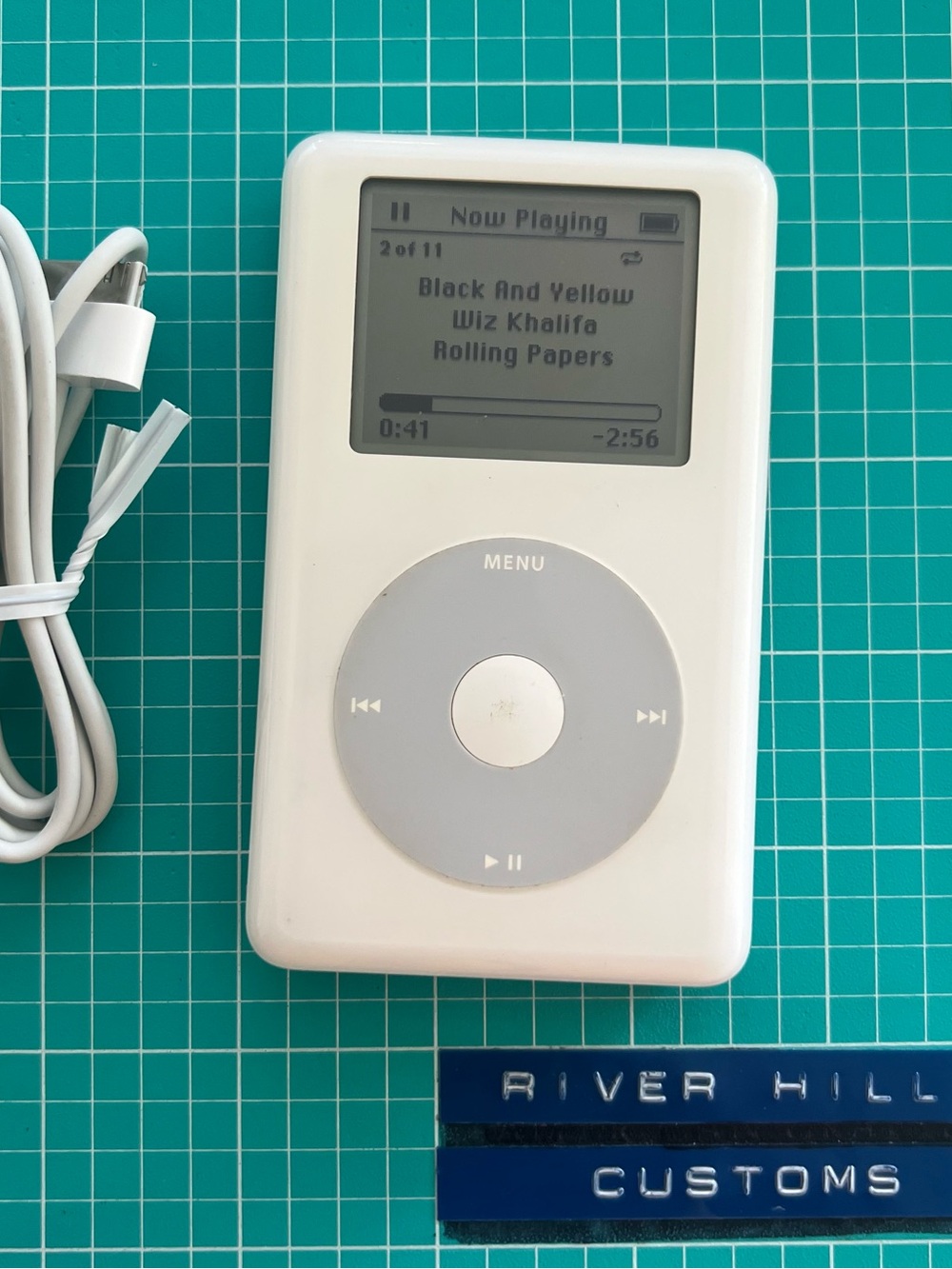 Apple A1059 M9282LL iPod 4th Generation Click Wheel 20GB Media Player tested